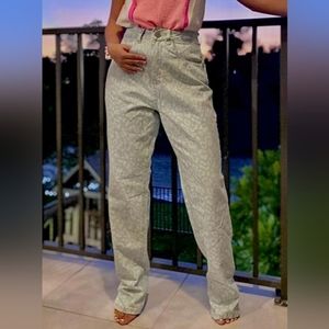 Beautiful prints jeans